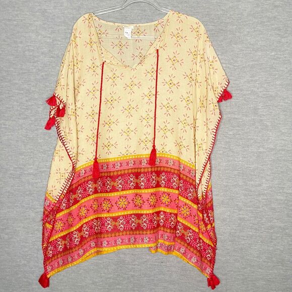 NATURAL LIFE Multicolor Swim Coverup - Picture 5 of 8